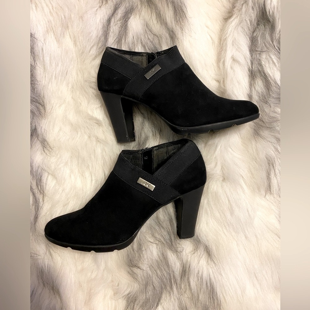 🖤Anne Klein (AK Sports) Black Suede Boots